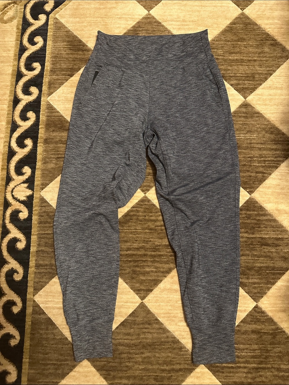 EUC ATHLETA Heather Gray Active “Venice” Jogger Pants Small